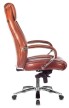 Кресло для руководителя Бюрократ T-9922WALNUT светло-коричневая кожа - 2