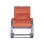 Кресло-качалка Leset Милано Mebelimpex Венге текстура V39 оранжевый - 00006760 - 1