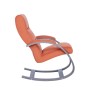 Кресло-качалка Leset Милано Mebelimpex Венге текстура V39 оранжевый - 00006760 - 2