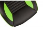 Геймерское кресло Woodville Leon черное / зеленое - 7