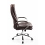 Кресло для руководителя Woodville Tomar коричневое - 3