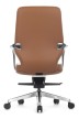 Кресло для персонала Riva Design Alonzo-M В1711 светло-коричневая кожа - 4