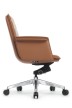 Кресло для персонала Riva Design Rubens-M В1819-2 светло-коричневая кожа - 2