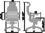 Кресло для руководителя Метта Samurai KL-3.03 темно-коричневый - 4