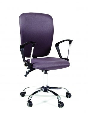 Кресло для персонала Chairman 9801 15-13 серый хром